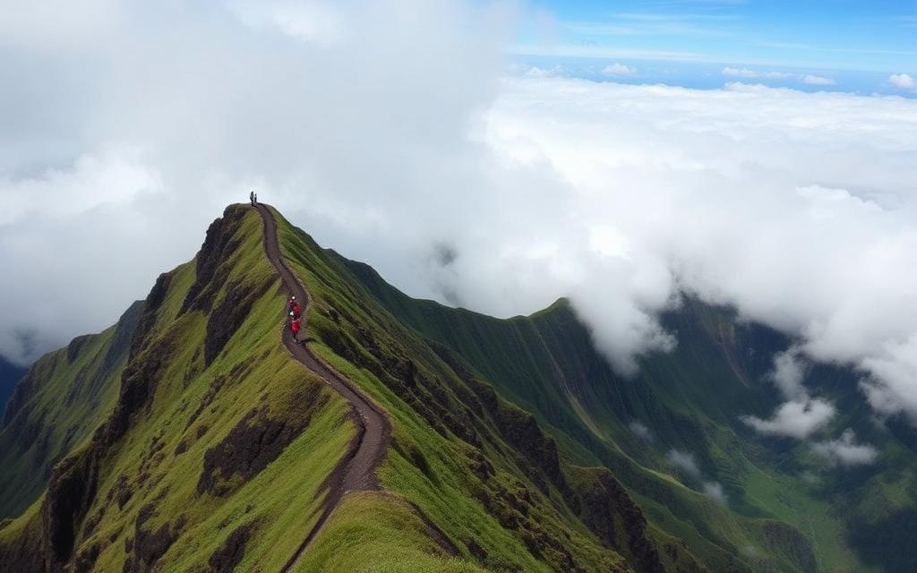 Madeira: hřebenovka nad mraky kdykoliv v roce — Madeira